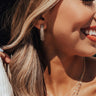 It's Glit Rhinestone Earrings in Black Image - 1