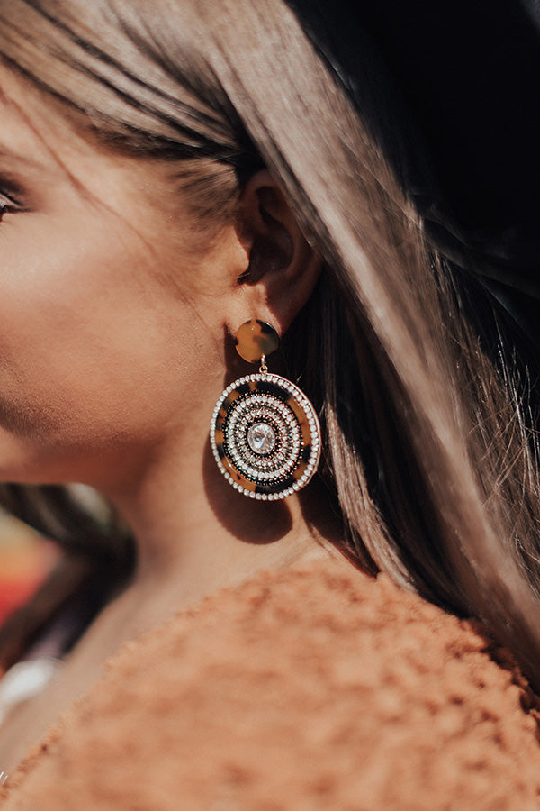 Glimmer Of Gorgeous Tortoiseshell Earrings Image - 2