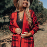 Must Be Manhattan Plaid Cardigan Image - 1