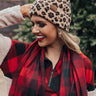 Blizzard In Brooklyn Leopard Beanie Image - 1