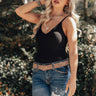 Kiss And Tell Bodysuit In Black Image - 1