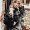 Full Of Cuddles Sherpa Jacket In Black Image - 1