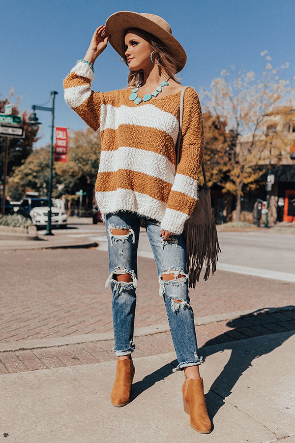 Happiness On The Horizon Knit Sweater