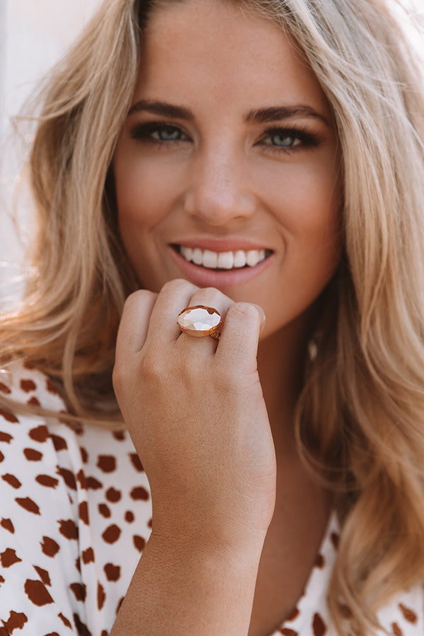The Latest in Luxury Ring in Camel