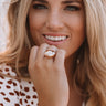 The Latest in Luxury Ring in Camel Image - 1