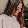 Flirty And Fashionable Zebra Print Headband Image - 1