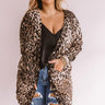 Keep The Rhythm Leopard Cardigan  Curves Image - 1