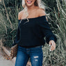Dare To Daydream Knit Sweater in Black Image - 1