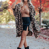 Layers Of Lovely Leopard Poncho in Beige Image - 1