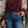 Blog About It Belt In Windsor Wine Image - 1