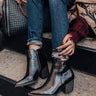 The Ramsey Faux Leather Bootie In Black Image - 1