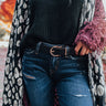 Blog About It Belt In Black Image - 1