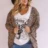 Scoop Me Up Leopard Cardigan in Brown Curves Image - 1