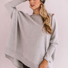 Call Me Cutie Shift Sweater in Grey Image - 1