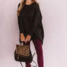 Call Me Cutie Shift Sweater in Black Image - 1