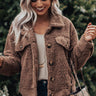 In Case Of Coziness Sherpa Jacket Image - 1