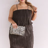 Skyscraper Views Pleated Midi Dress In Black  Curves Image - 1