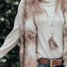 Top Me Off Feather Necklace In Ivory Image - 1