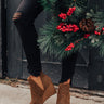 The Cort Faux Suede Cheetah Bootie Image - 1