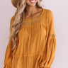 The Best Intentions Shift Top In Golden Honey Image - 1