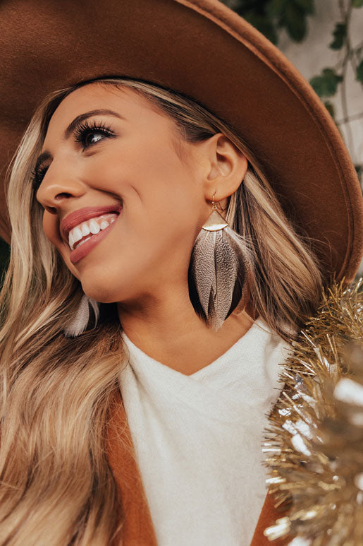 Timeless Feather Earrings