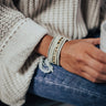 Melting Hearts Leopard Magnetic Bracelet Image - 1