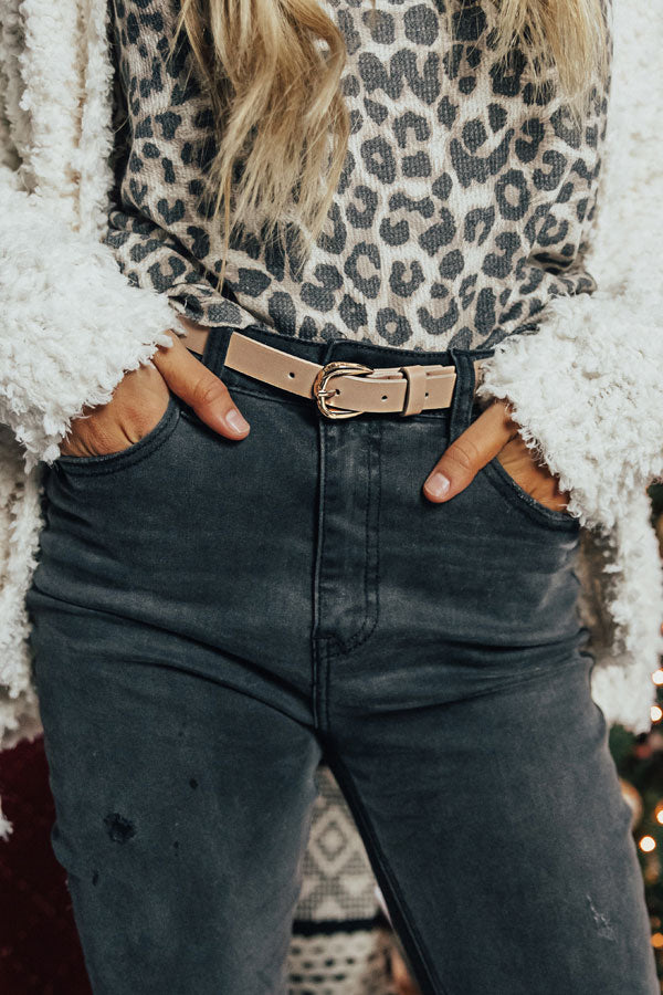 Attention Getter Belt In Stone