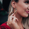 Catwalk Season Leopard Hoop Earrings Image - 1