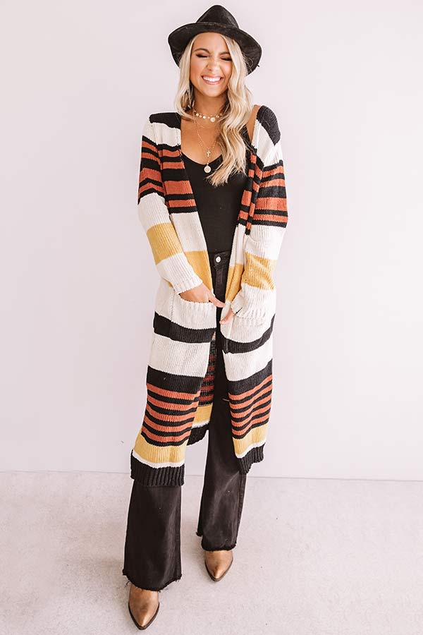 Songs About Love Stripe Cardigan