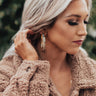 Long Distance Love Snake Print Earrings Image - 1