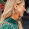 Capture The Moment Earrings In Maple Image - 1