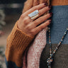 Ultimate Evening Druzy Stone Ring Image - 1