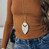 New Love Necklace In Cream Image - 1