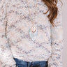 New Love Necklace In Blue Image - 1