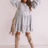 Close To My Heart Shift Dress In Airy Blue Image - 1