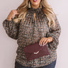 Fancy Flourish Shift Top In Navy  Curves Image - 1