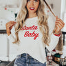 Santa Baby Waffle Knit Tee Image - 1