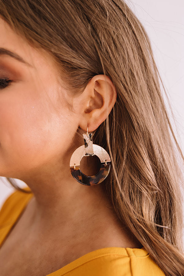 Dramatic Reveal Leopard Earrings Image - 2