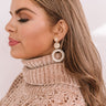 Romance On Repeat Earrings In Ivory Image - 1