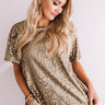 Sparkly Confessions Sequin Shift Top Image - 1