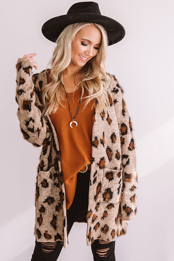 Spotted Perfection Leopard Cardigan Image - 1