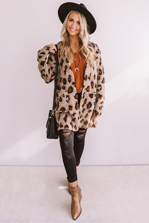 Spotted Perfection Leopard Cardigan Image - 2