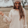 Chicest Of Times Shift Top In Cream Image - 1