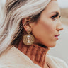 Glam Team Beaded Earrings in Gold Image - 1