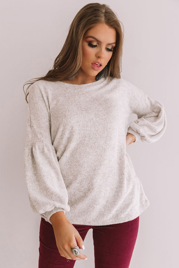 Never Forget You Shift Top In Birch
