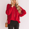 Deepest Desire Waffle Knit Top Image - 1