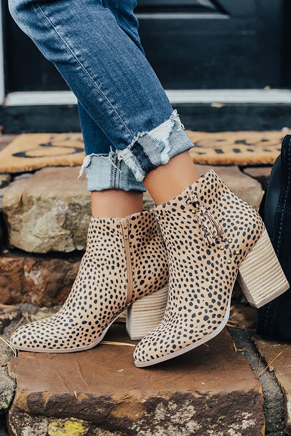 The Bowie Cheetah Print Bootie