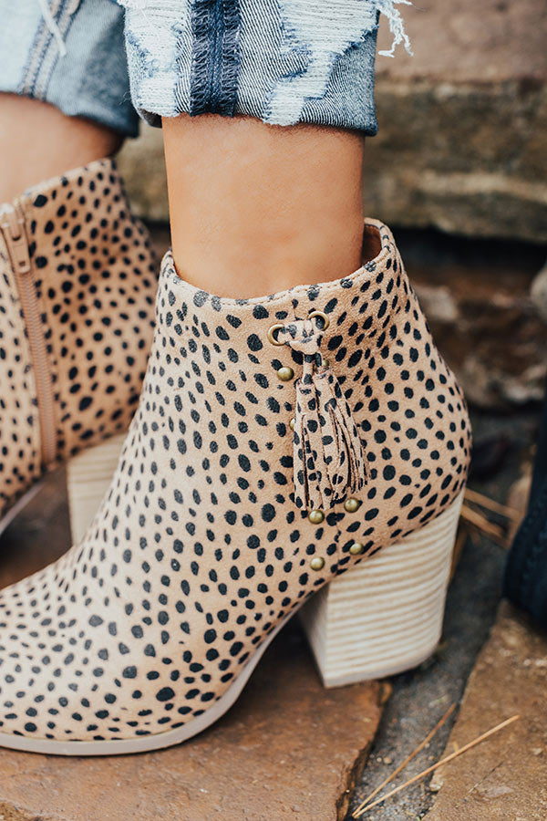 The Bowie Cheetah Print Bootie Image - 2