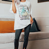The Johnny Shift Tee In White Image - 1