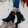 The Kelly Faux Suede Bootie Image - 1